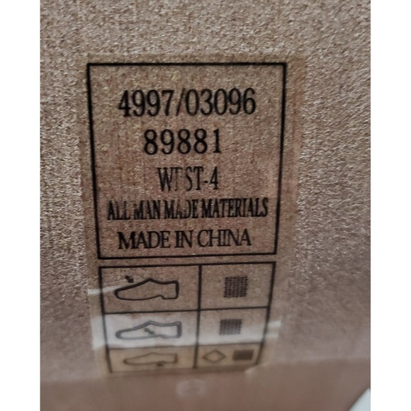 Pierre Dumas Boot West Bootie 6 NWT Brown Suede/ Animal Print Back Zipper - Picture 9 of 11